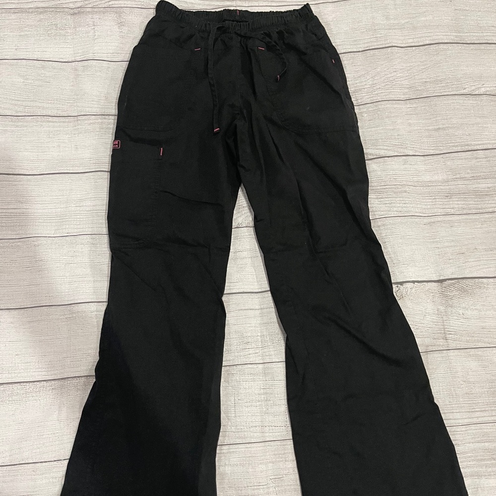 Cherokee Workwear Scrub Pants Black Petite XS